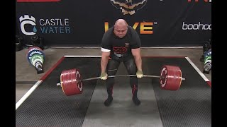 WATCH Strongmen Pavlo and Makarov attempt the World Record 505kg Deadlift [upl. by Carrington]