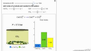 Heterogenous Chemical Equilibrium Interactive Simulation [upl. by Rellia]