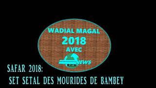 Safar 2018 Séte Sétal des mourides de Bambey [upl. by Tullusus67]