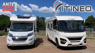 Anteprime 2022 Itineo presenta i motorhome compatti Nomad e rinnova il frontale degli integrali [upl. by Nabroc]