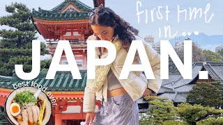 exploring kyoto 🇯🇵 my first time in japan musttry food  sightseeing spots [upl. by Latreshia]