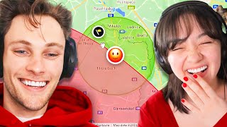 playing geoguessr with mxmtoon [upl. by Acinoev]