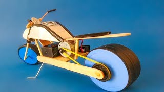 Motosiklet Nasıl Yapılır  Awesome DIY bike  How to make [upl. by Nnayelhsa]