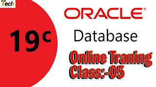 Oracle Database 19C online class05 [upl. by Eleda970]