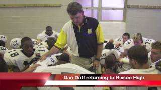 Dan Duff returns to coach Hixson High School football [upl. by Limber]