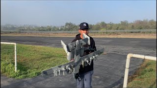 LET’S FLY THE EFLITE A10 THUNDERBOLT II TWIN 64MM JET [upl. by Eicam]