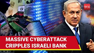 Iran Chokes Israeli Bank Major Cyberattack Hits Major Banking Company Users Blocked Out [upl. by Levana]