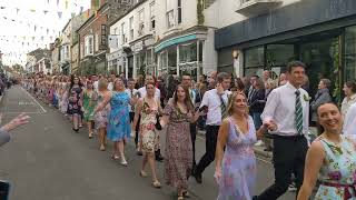 Helston Flora Day 2024  Early Morning Dance [upl. by Anaig]