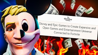 Why the Fortnite X Disney collab should WORRY YOU [upl. by Fey]