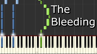 Five Finger Death Punch  The Bleeding Piano Tutorial [upl. by Annahsirhc613]