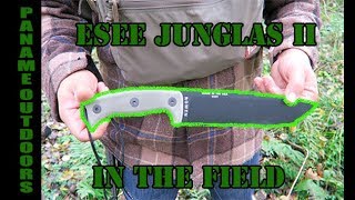 Esee JUNGLAS II amp Cold Steel POCKET BUSHMAN in the field [upl. by Rabjohn]