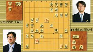 Famous Shogi Games MINAMI vs HABU Feb 22nd 1994 [upl. by Straub672]