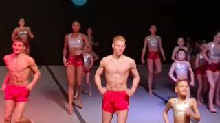 2022 Spelthorne Gymnastics Christmas Display  Opening 유나 직캠 [upl. by Osborne316]