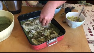 LASAGNE FUNGHI E PORRI Bimby [upl. by Cox]