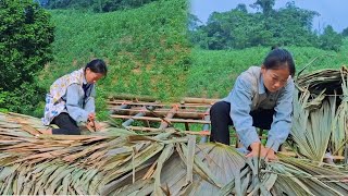 full video 17 year old single mother starts building a house [upl. by Eugilegna366]