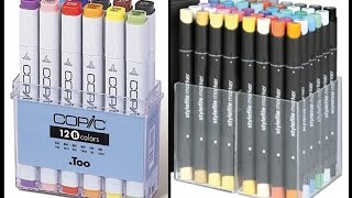 FIRST IMPRESSION Günstig vs Teuer Stylefile Marker vs Copic Marker  Chizakura Art [upl. by Yesrod]