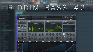 Juicy Riddim Bass  Serum Tutorial [upl. by Lipski383]