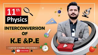 INTERCONVERSION OF KINETIC AND POTENTIAL ENERGY  CHAPTER 04  WORK AND ENERGY  CLASS 11 PHYSICS [upl. by Piselli790]