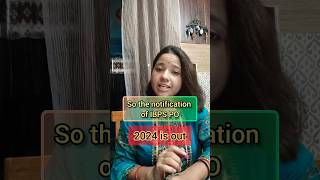 IBPS CRP POMT 14th Exam 2024 Short Details of Notification [upl. by Dnomed]