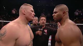 Alistair Overeem vs Brock Lesnar [upl. by Cherey]