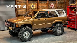 RC4wd TF2 4Runner Revamp Part 2 Rear Suspension Tires amp Wheels Trailfinder 2 Tech [upl. by Johnsson]