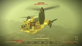 Fallout 4  Echoes of The Past  Kill Enclave Colonial  Retrieve Key and End Lockdown  Vertibird [upl. by Dong]