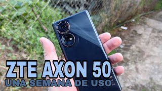 ZTE Axon 50 5G ZTE V50 tras una semana de uso [upl. by Norris]