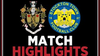 HIGHLIGHTS  Brighouse Town 13 Stockton Town [upl. by Aneala216]