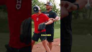 Infield Throwing Efficiency infielddrills softball baseball [upl. by Enelia]