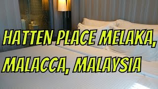 Hotel Room Tour of HATTEN PLACE MELAKA  Malaysia [upl. by Dumm946]