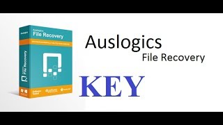 Auslogics File Recovery 809 KEY  how to recover deleted files [upl. by Terrab]