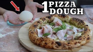 How to Make Just 1 Perfect Pizza Dough Ball [upl. by Sherrard]