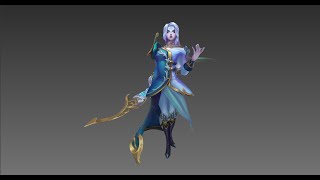 Winterblessed Diana Rigging Demo [upl. by Aissela238]