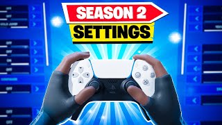 Fortnite Chapter 5 Season 2 Controller Settings Explained Zero Build  Build Controller Settings [upl. by Neibaf]