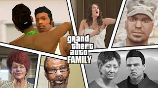 Family in GTA Games Characters and References [upl. by Nahtanha83]