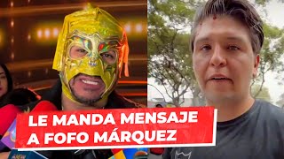 ESCORPIÓN DORADO REACCIONA ANTE LA DETENCIÓN DE FOFO MÁRQUEZ [upl. by Aynosal]