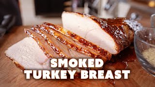 The SECRET to Juicy Smoked Turkey Breast  Ft Kosmos Q [upl. by Aznarepse24]