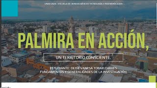 Fase 5  iniciativa de la investigación e interacción comunitaria  Palmira en Acción [upl. by Ursa]