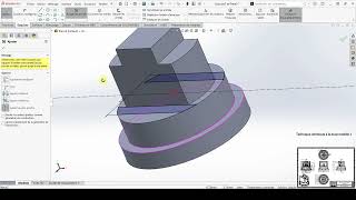 buse modele2 Pièce simple sous solidworks [upl. by Acirne655]