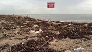 Intempéries  Coup de mer  Cagnes sur mer AlpesMaritimes [upl. by Lenka418]