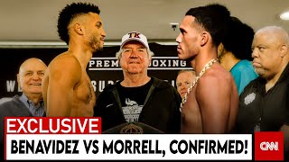 Benavidez VS Morrell OFFICIALLY ANNOUNCED for December Showdown [upl. by Jacquelynn]