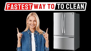 How To Clean A Stainless Steel Fridge [upl. by Iridissa]