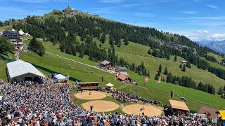 Schwingfest auf der RIGI  Schweizer Tradition [upl. by Edyaw]