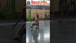 BULLET PASS● Oliver Bacala to Melvin Almoro QatarRisingSunHoopersByArLyndo highlights [upl. by Andras]