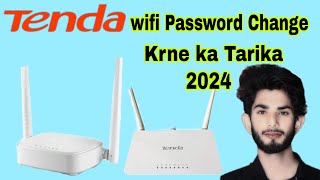 How o Change Wifi Password Tenda Router in Mobile 2024  Tenda Wifi Ka Password Kaise Change Karein [upl. by Aisanahta]