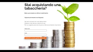 Stai per acquistare una tabaccheria [upl. by Ataga]