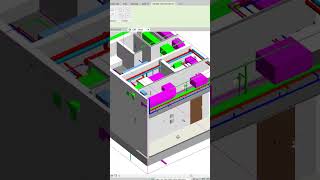 REVIT MEP design cableorganizer bim revit engineering bimmodeling architecture lighting [upl. by Iadam51]