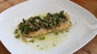 FILETTI DI PESCE PERSICO ALLA MEDITERRANEA  Buono Facile Veloce [upl. by Mohn]