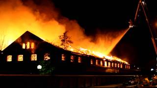 Fire at Chester Enterprise Centre 2 December 2010 [upl. by Gilbart]