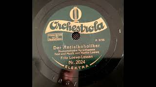 1929 Der Antialkoholiker  Fritz Loewe Lessen [upl. by Errot532]